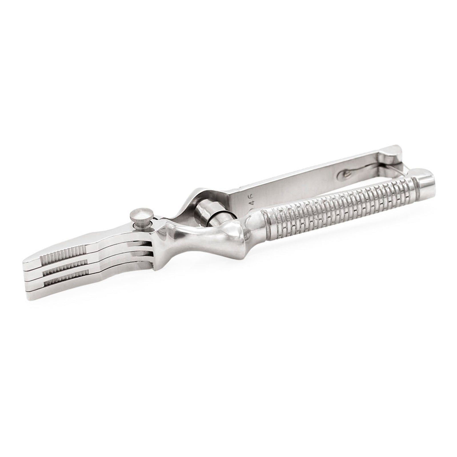 3 Claveles 430 - Masticador Recto Desmontable Acero Cromado Forjado 7" 18 cm