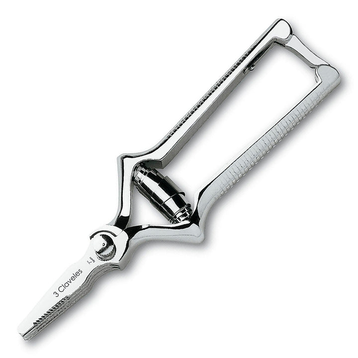 3 Claveles 430 - Masticador Recto Desmontable Acero Cromado Forjado 7" 18 cm