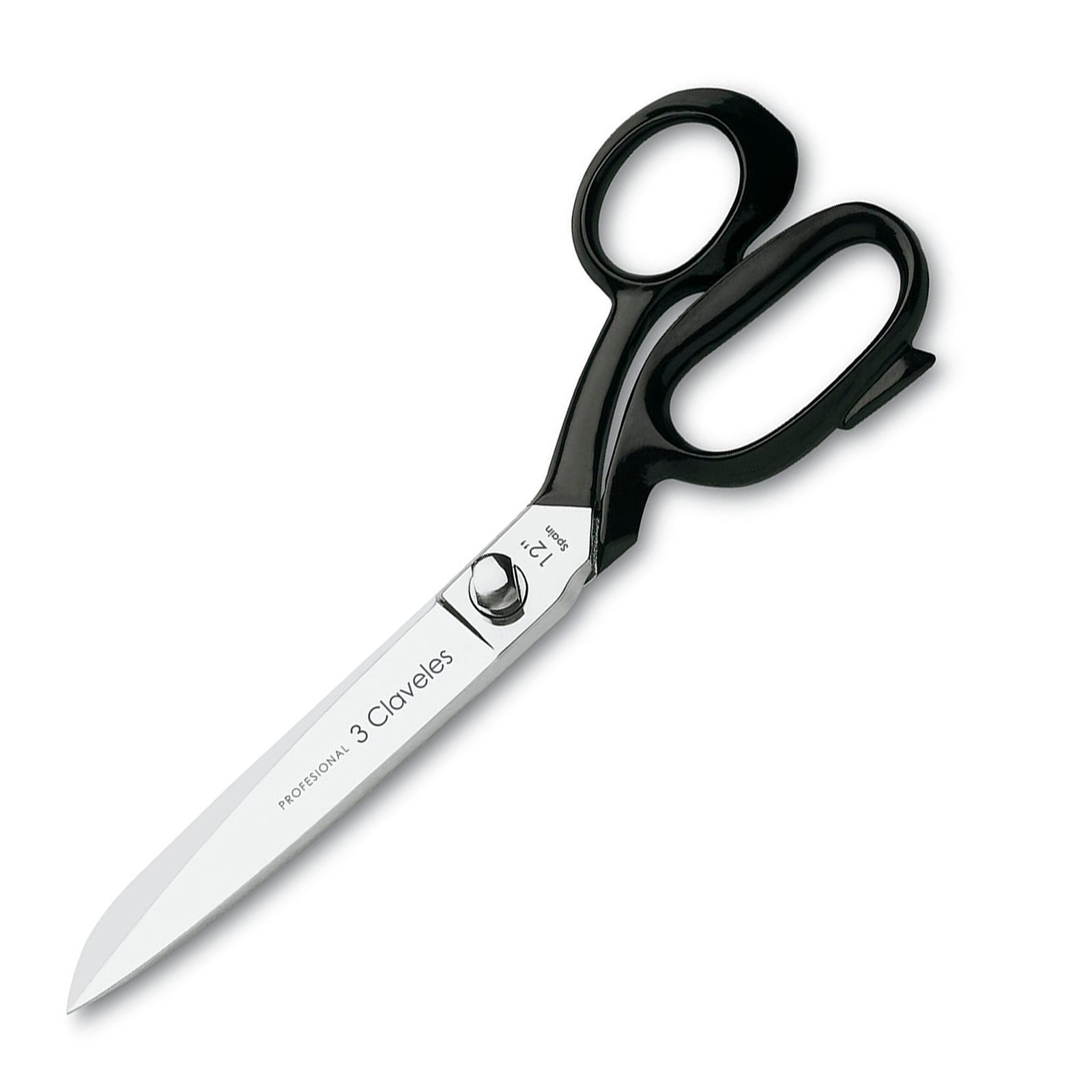 3 Claveles - Tijeras de Sastre Profesionales, Varios Usos, 30 cm - 12"