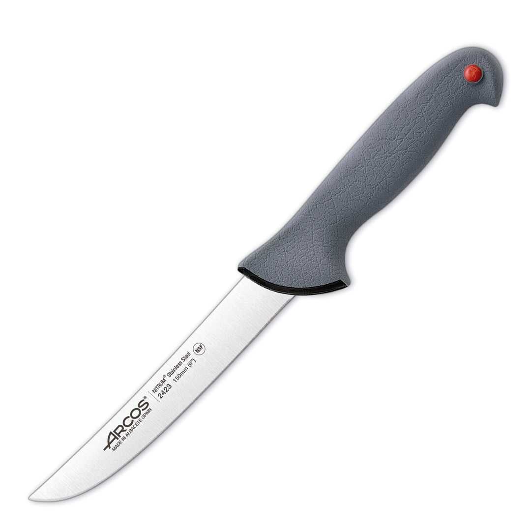 ARCOS Colour Prof - Cuchillo Deshuesador 15 cm Acero Inoxidable Forjado Nitrum