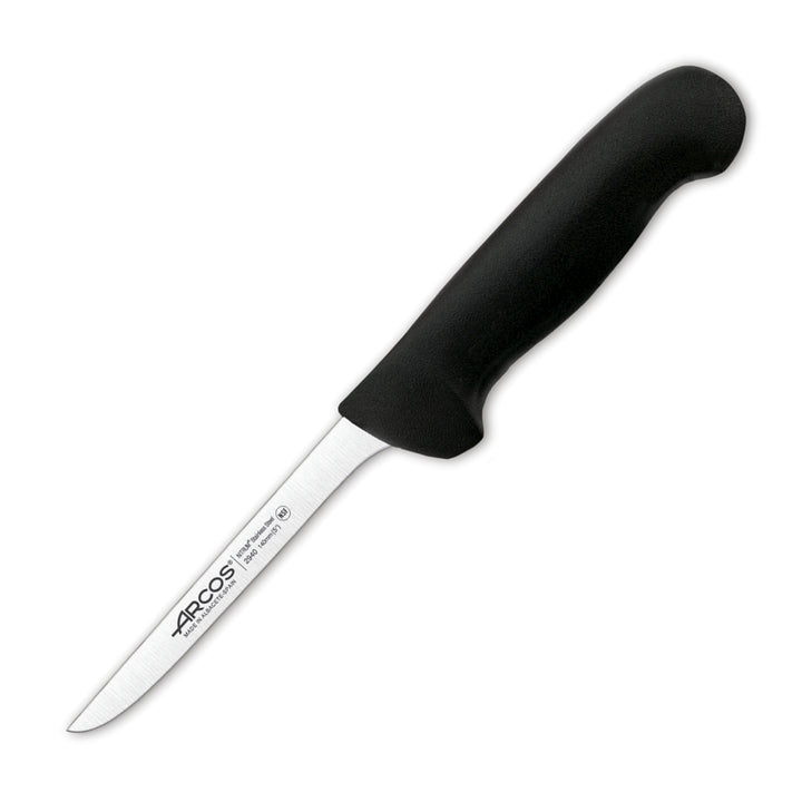 ARCOS Serie 2900 - Cuchillo Profesional Deshuesador 14 cm NITRUM. Negro