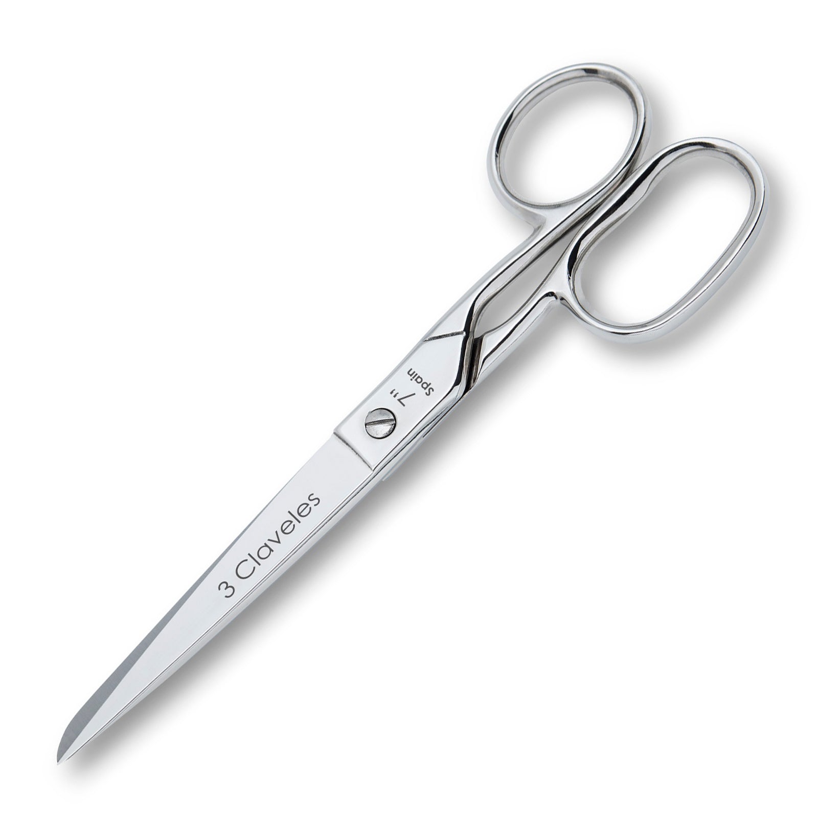 3 Claveles - Tijeras de Modista Profesionales, Varios Usos, 18 cm - 7"