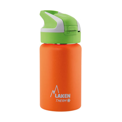 LAKEN Summit - Botella Térmica con Boquilla 0.35L en Acero Inoxidable. Naranja
