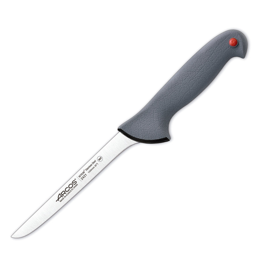 ARCOS Colour Prof - Cuchillo Deshuesador 15 cm Acero Inoxidable Forjado Nitrum