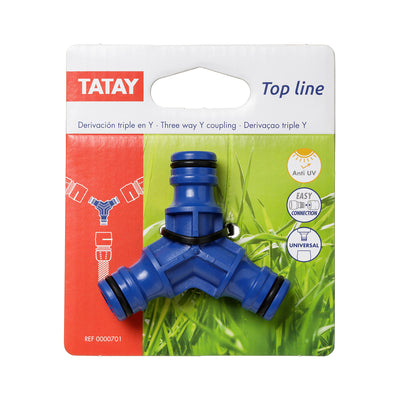 TATAY Top Line - Derivación Universal de Conexión Rápida para Mangueras Anti UV