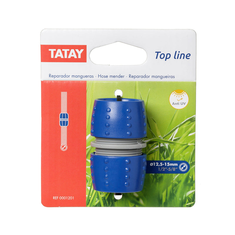TATAY Top Line - Reparador Rápido Universal para Mangueras de 1/2" y 5/8" Anti UV