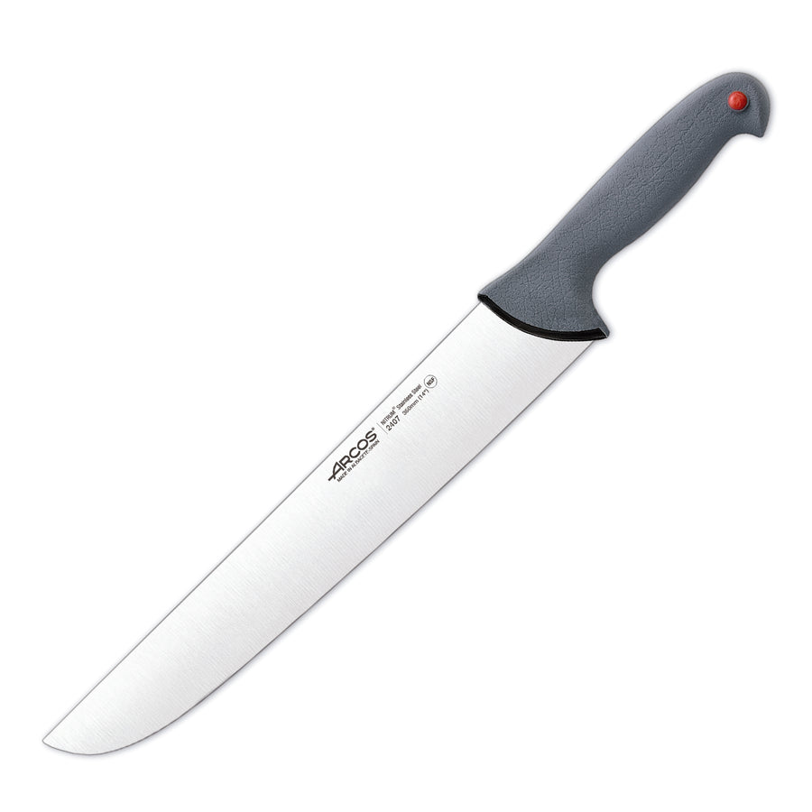 ARCOS Colour Prof - Cuchillo Carnicero 35 cm Acero Inoxidable Forjado Nitrum