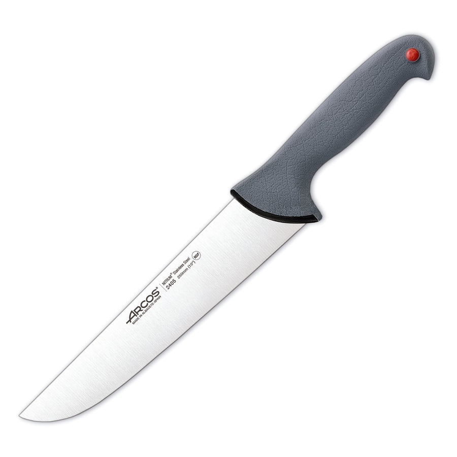 ARCOS Colour Prof - Cuchillo Carnicero 25 cm Acero Inoxidable Forjado Nitrum