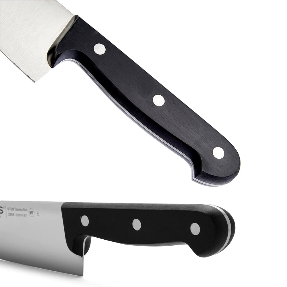 ARCOS Universal - Cuchillo Cocinero Alveolado 20 cm Acero Inoxidable Forjado Nitrum