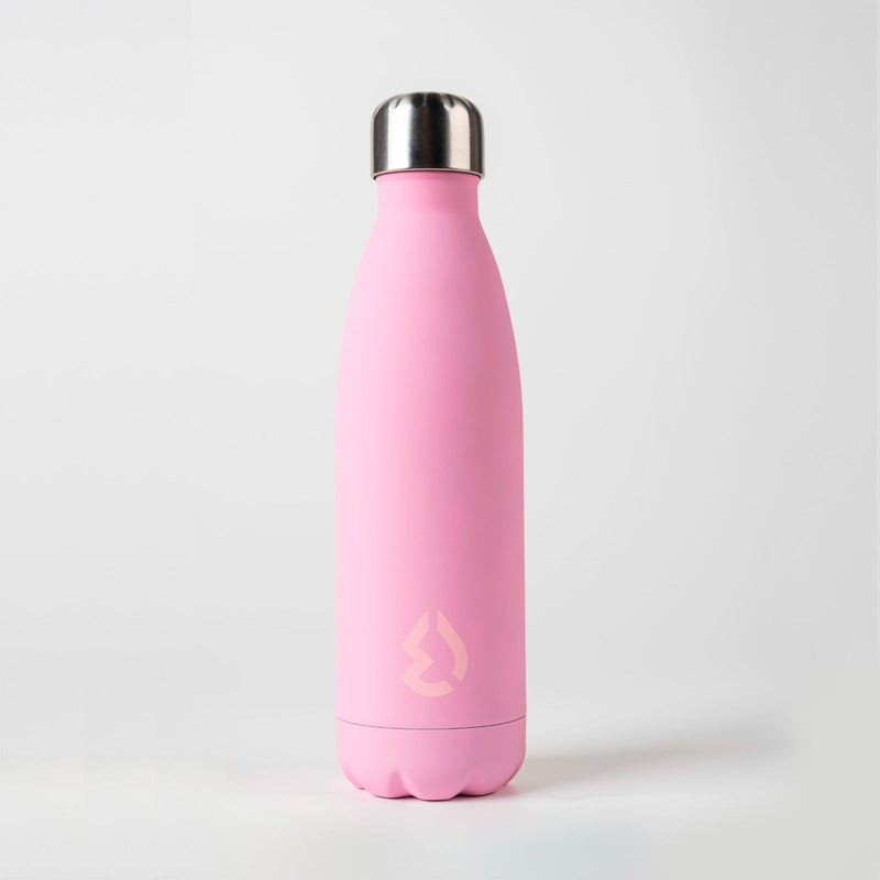 Water Revolution - Botella Térmica de Acero Inoxidable 500 ml Rubber, Color Pink
