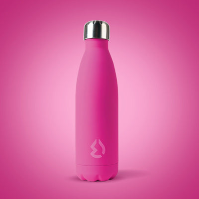 Water Revolution - Botella Térmica de Acero Inoxidable 500 ml, Rubber Color Fucsia