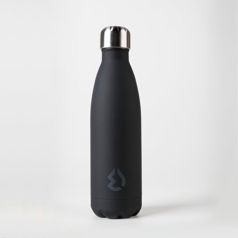 Water Revolution - Botella Térmica de Acero Inoxidable 500 ml Rubber, Color Black