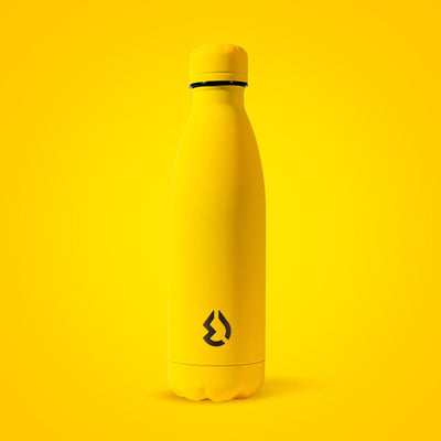 Water Revolution - Botella Térmica de Acero Inoxidable 500 ml Fluor, Color Yellow