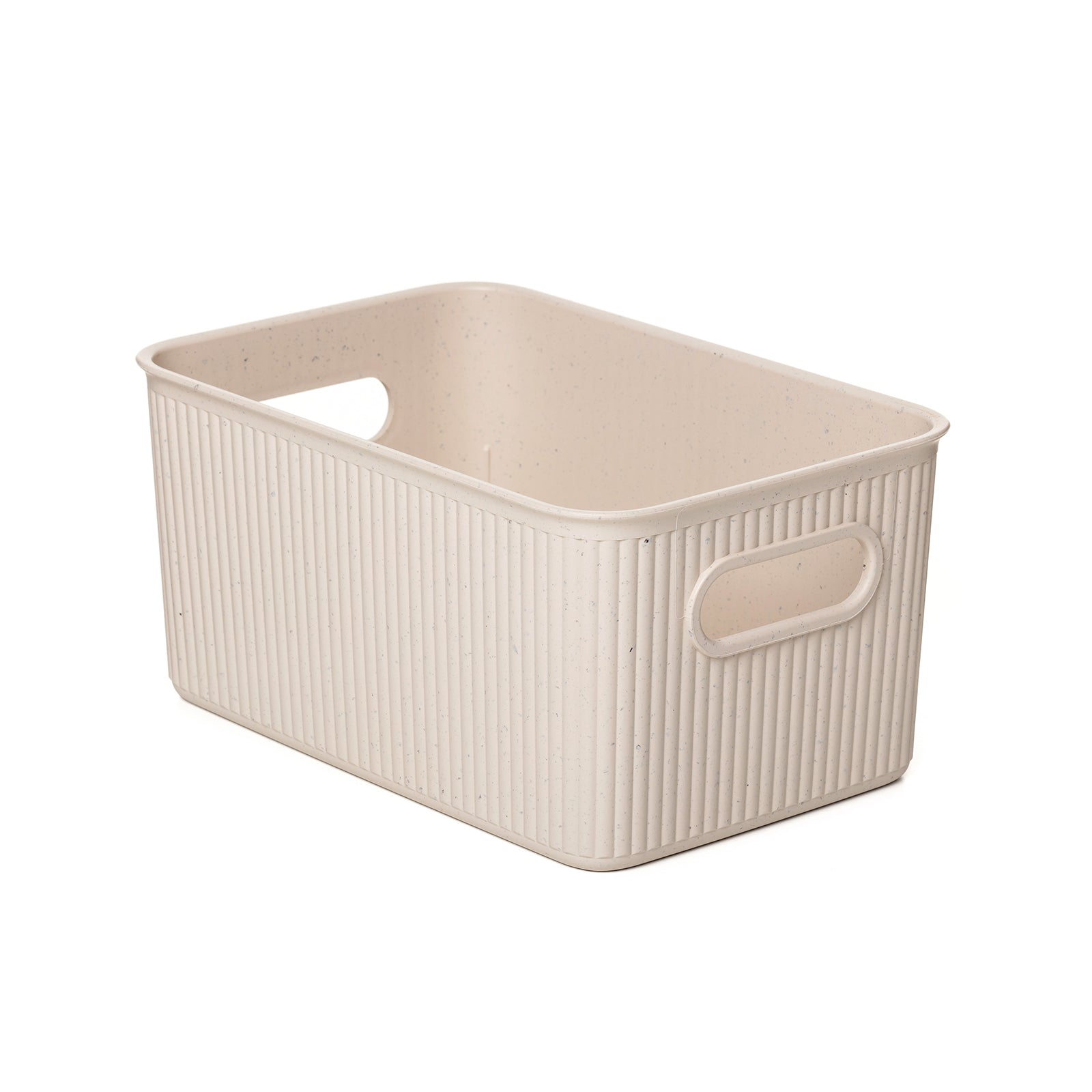 TATAY 7010238 - Cesta de Ordenación Rectangular Tamaño M de 5L Baobab EcoHome