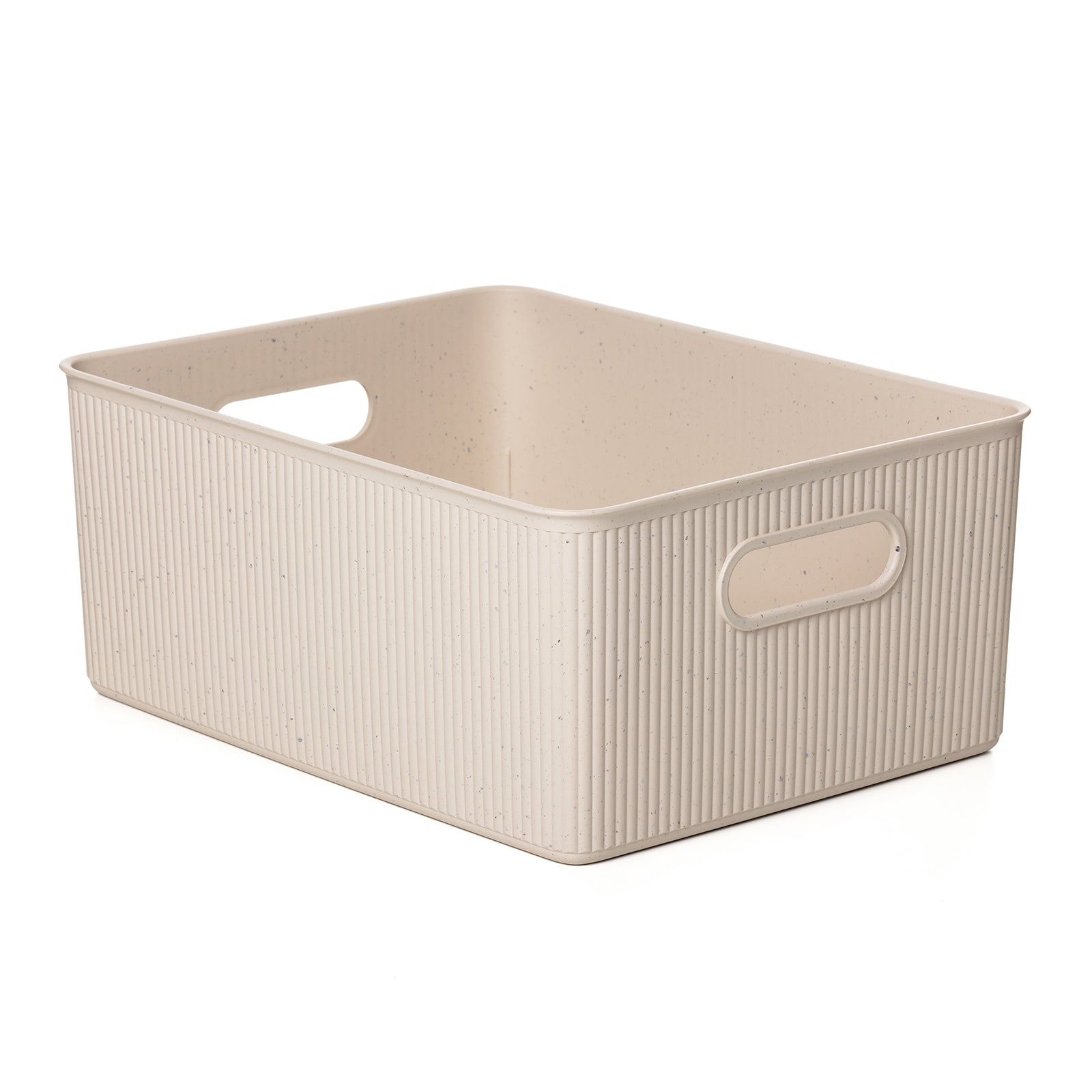 TATAY 7010338 - Cesta de Ordenación Rectangular Tamaño L de 15L Baobab EcoHome