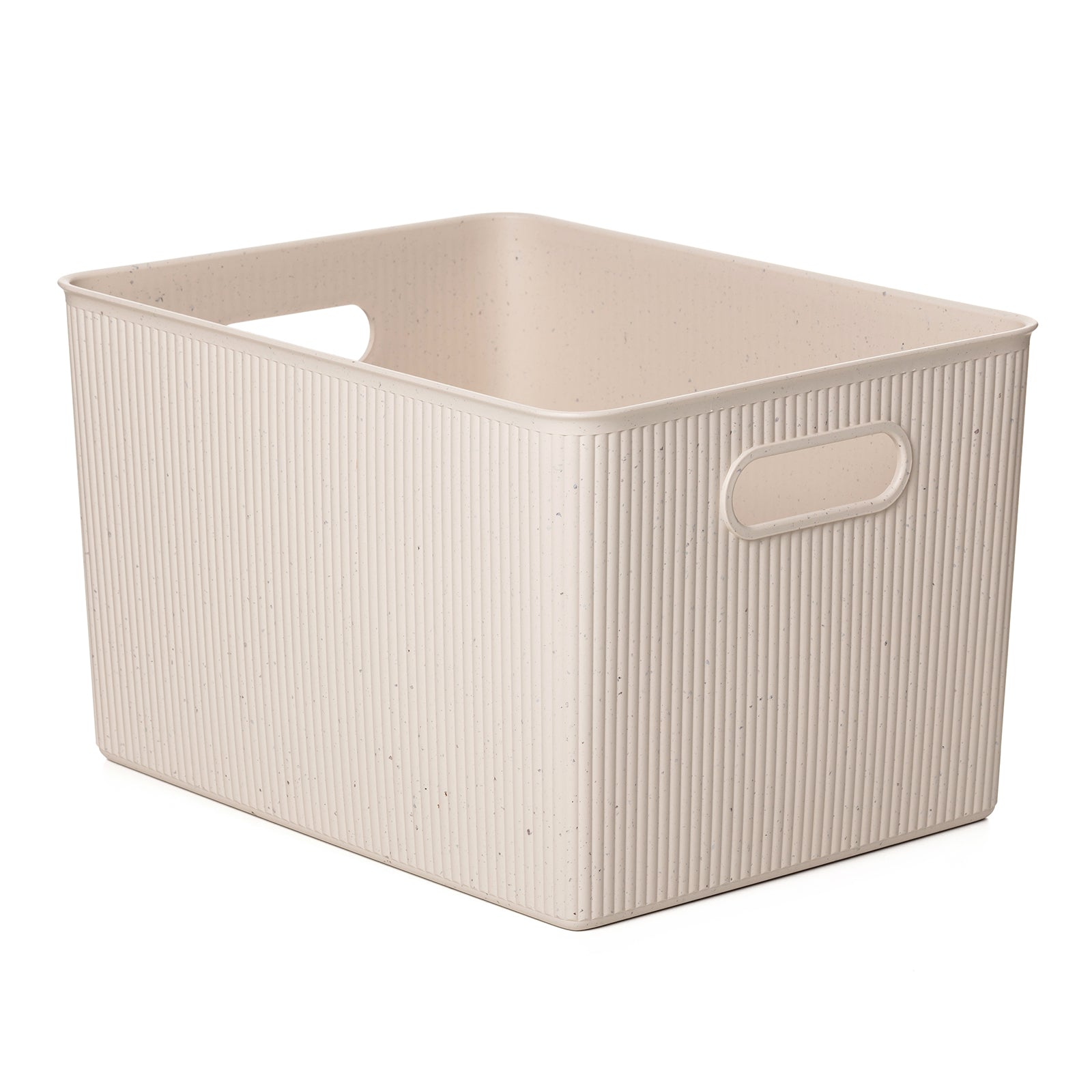 TATAY 7010438 - Cesta de Ordenación Rectangular Tamaño XL de 22L Baobab EcoHome