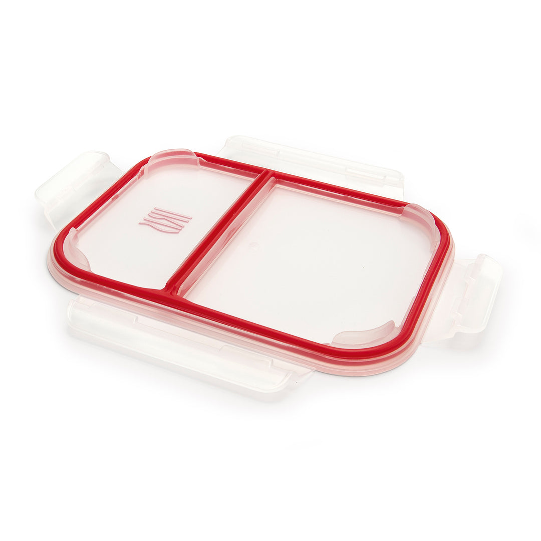 IRIS - Recipiente Rectangular Doble Hermético 0.95L en Vidrio Borosilicato