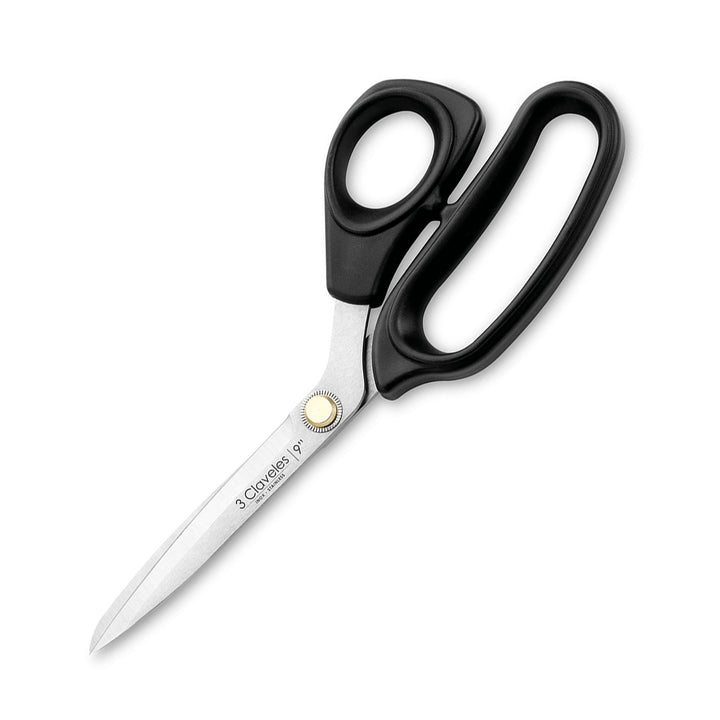 3 Claveles - Tijeras de Sastre Profesionales para Diestros, Varios Usos, 23 cm - 9"