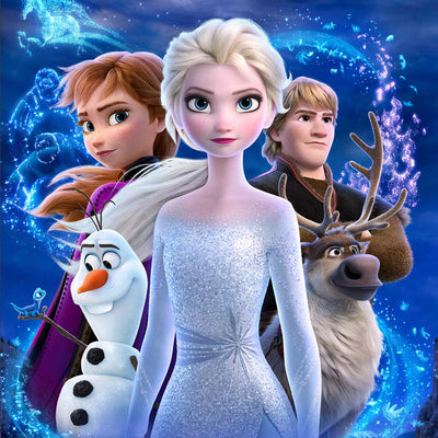 Shuffle Aqua Frozen - Juego de Cartas Infantil Impermeable para Bañera, Rompecabezas y Parejas