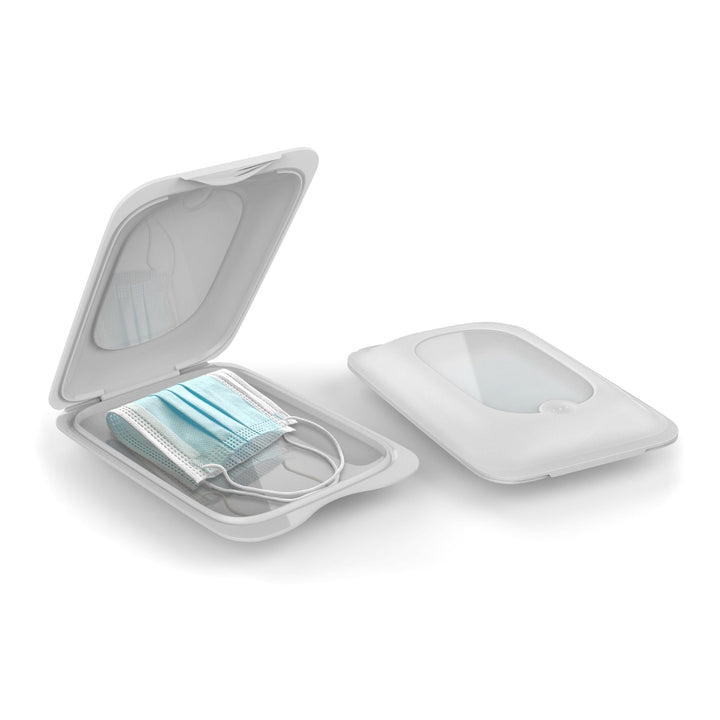 TATAY 7013001 - Estuche "Sanitary Box" Antimicrobiano, Blanco Opaco