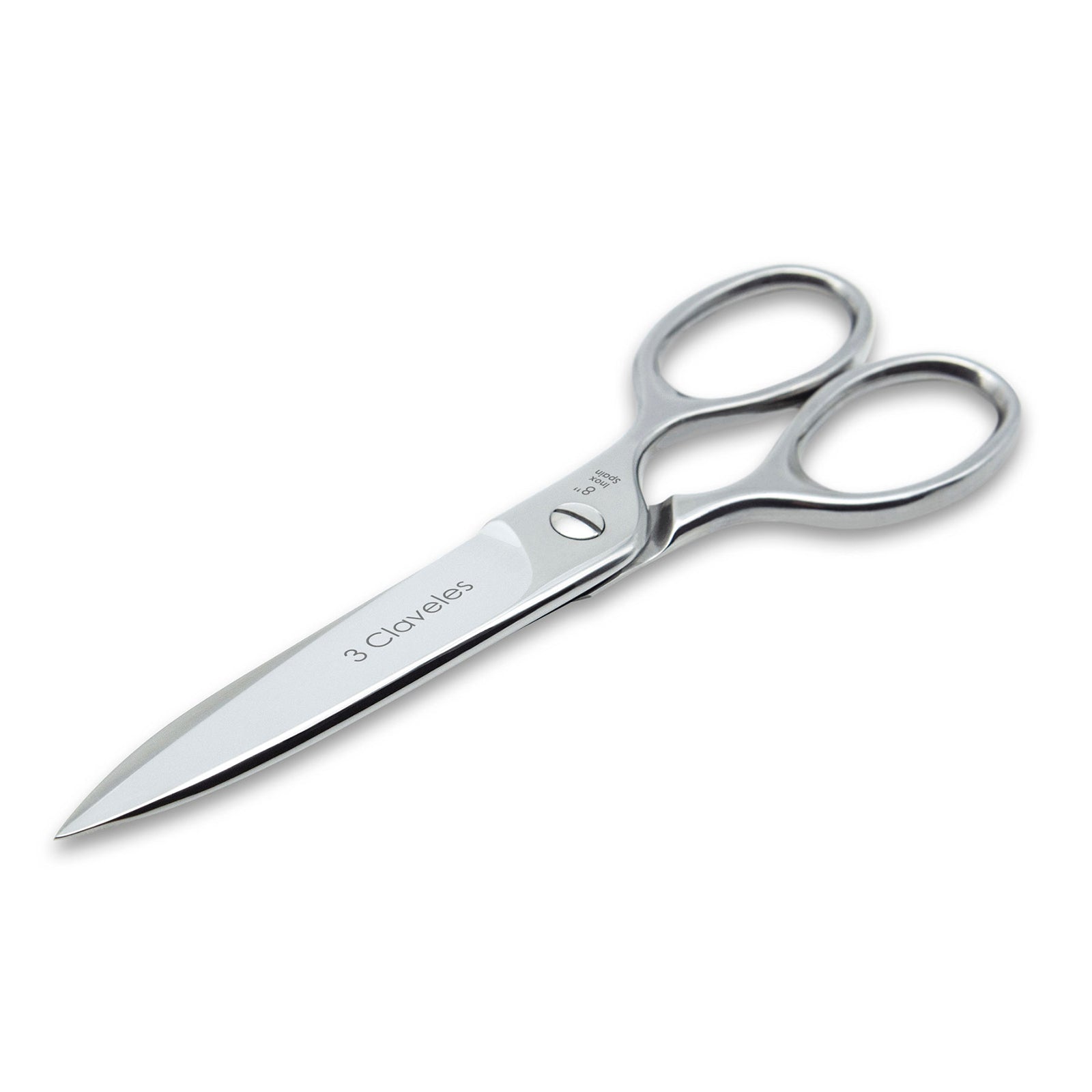 3 Claveles Gastro - Tijeras de Cocina Profesionales 8" 20 cm, Acero Forjado en Caliente